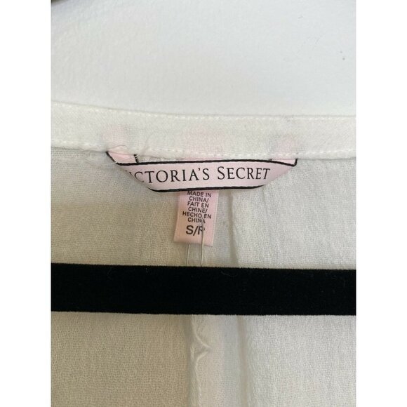 Victoria’ Secret White Open Sleeve Top. Sz.S - Picture 4 of 5